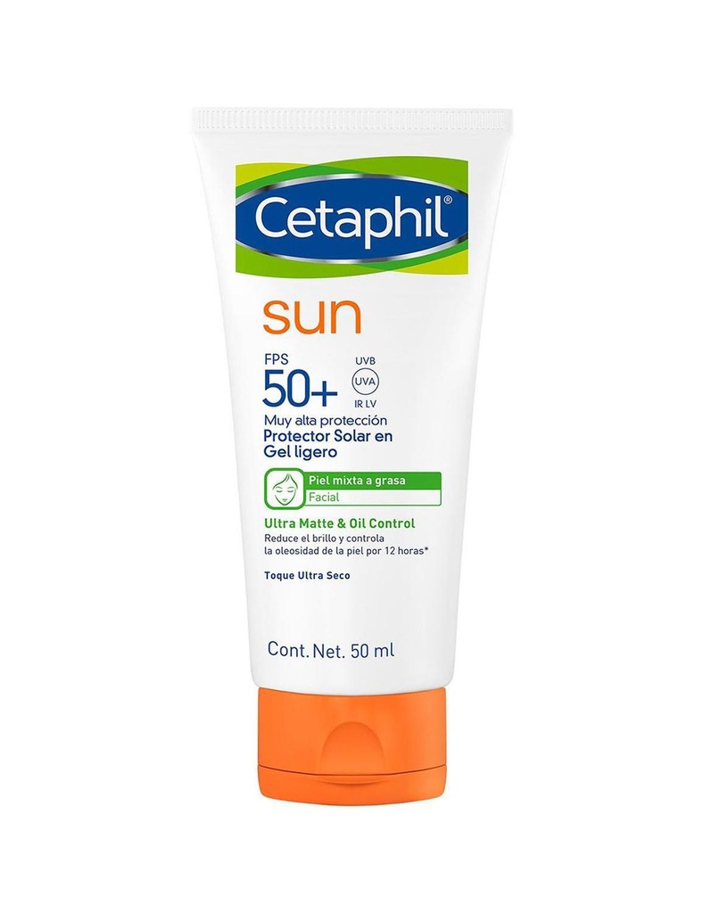 Cetaphil Sun Gel Oil FPS50+ 50 Ml 