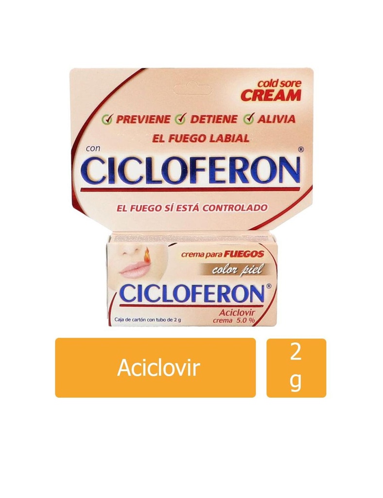 Cicloferon Crema Color Piel 2 G 