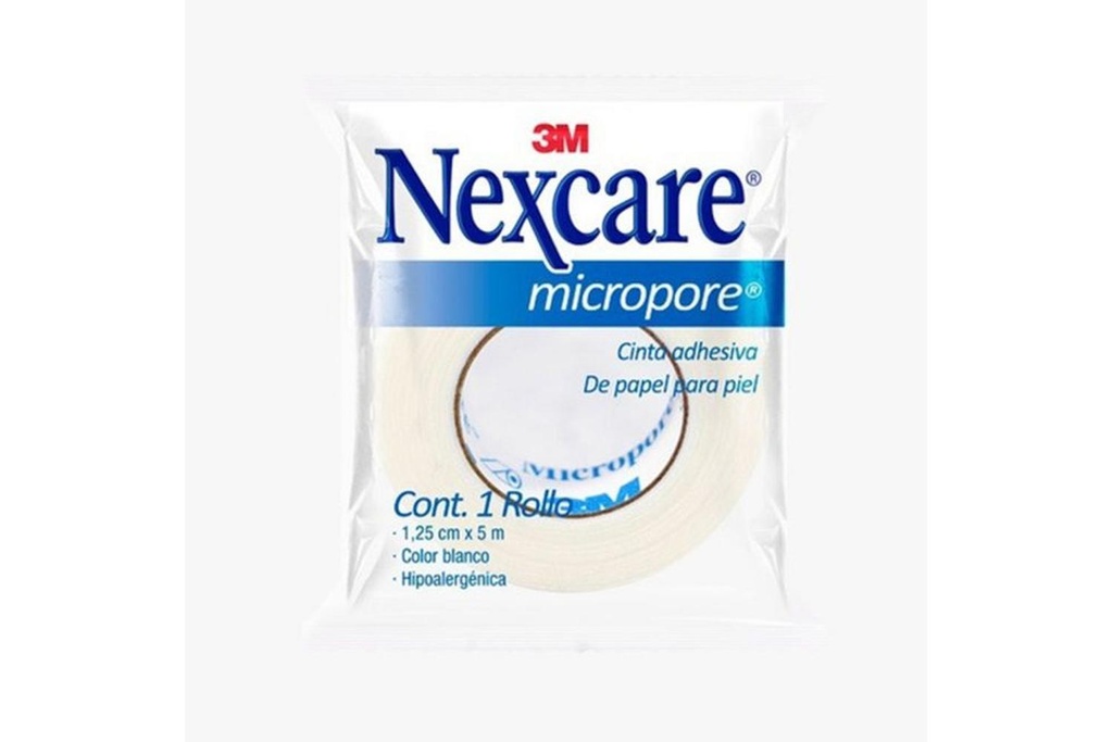 Cinta Micropore Home Blanco 1.25 Cm X 5 M 