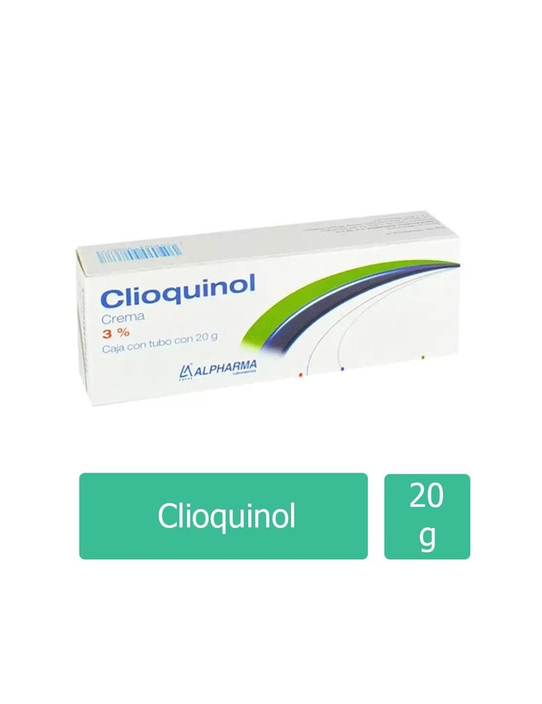 Clioquinol 3% Crema 20 G Genérico Alpharma 