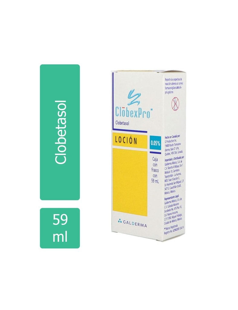 Clobex Propionate Loción 0.05 % Frasco 59 Ml 