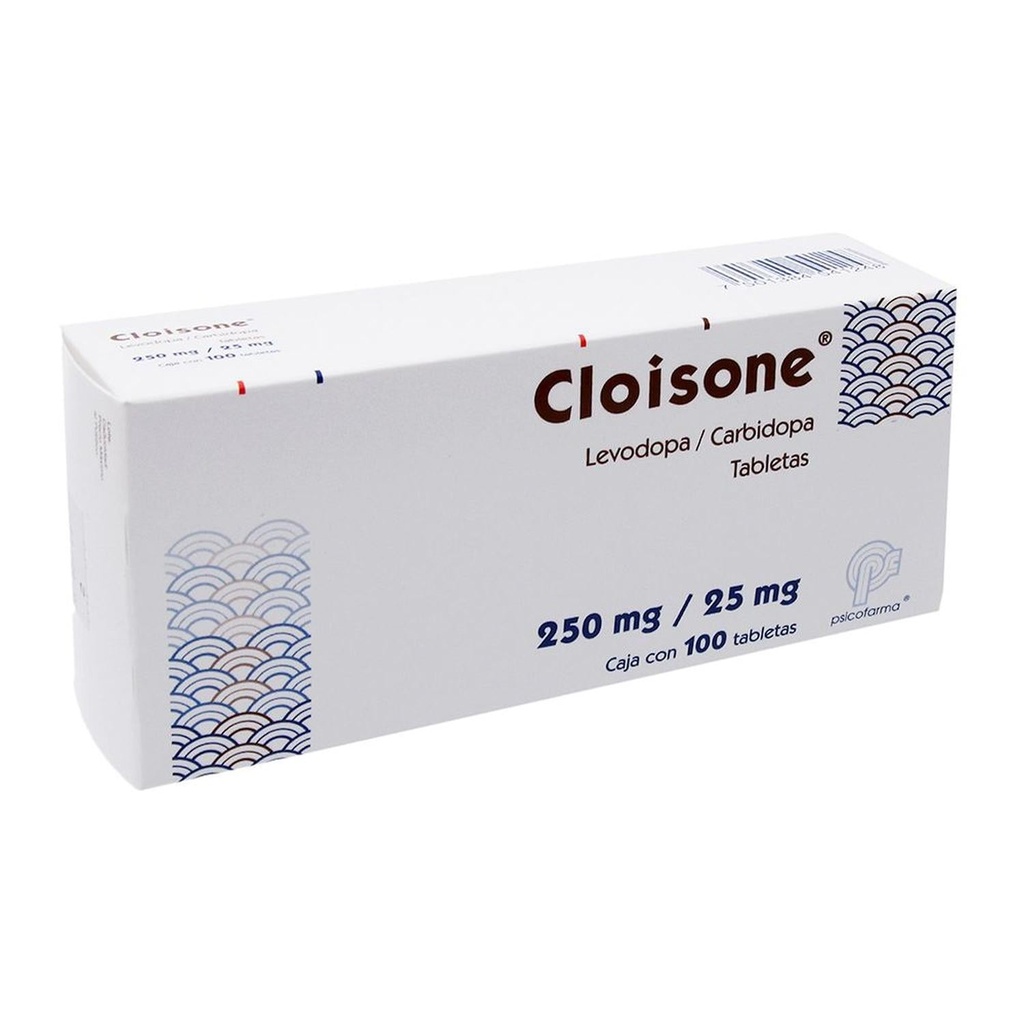Cloisone 250 Mg 100 Tabletas 