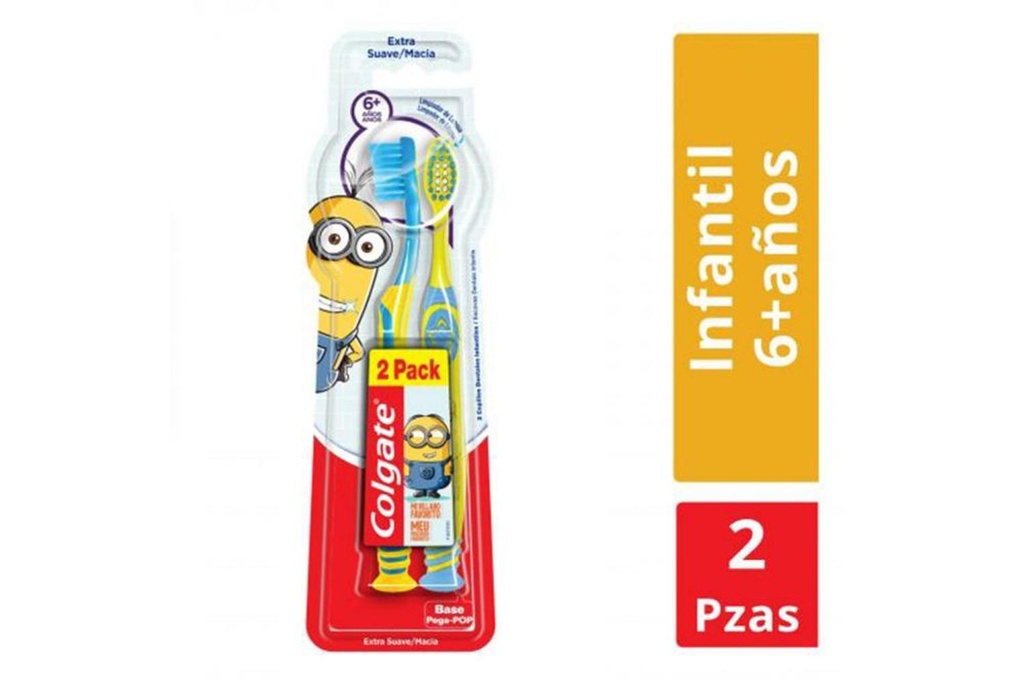 Cepillo Dental Colgate Minions Two Pack 