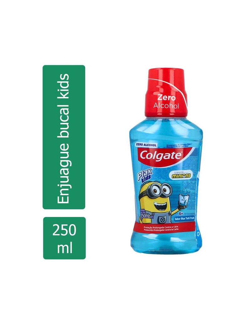 Enjuague Bucal Colgate Plax Kids Minion 250 Ml 
