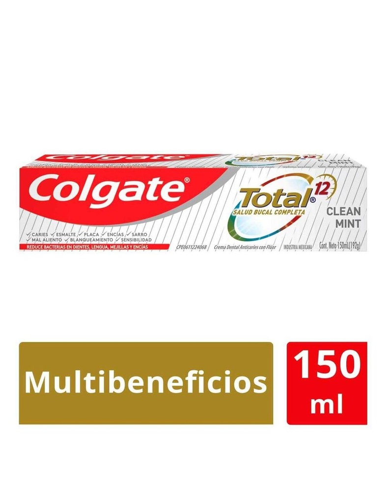 Pasta Dental Colgate Total 150 Ml 