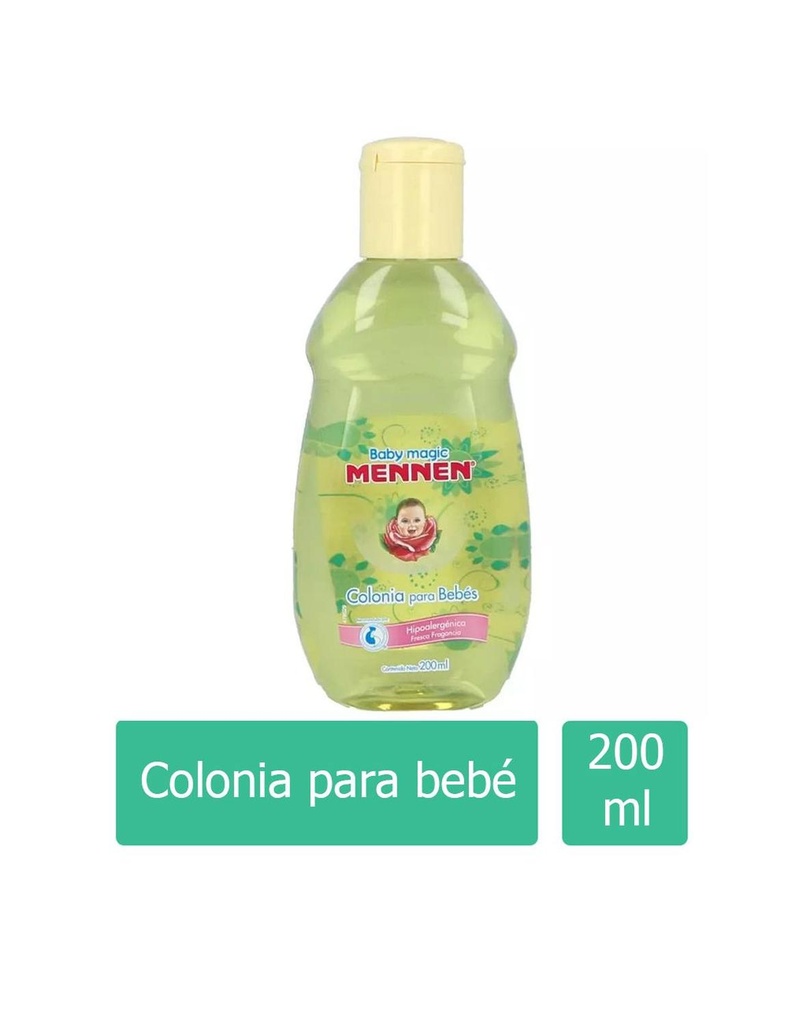 Colonia Mennen Baby Magic Botella Con 200 Ml