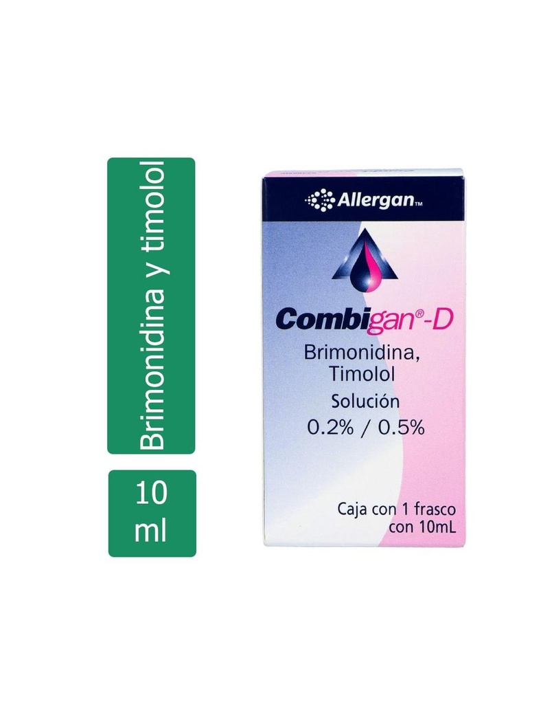 Combigan-D 0.2/0.5 Mg Solución 10 Ml 