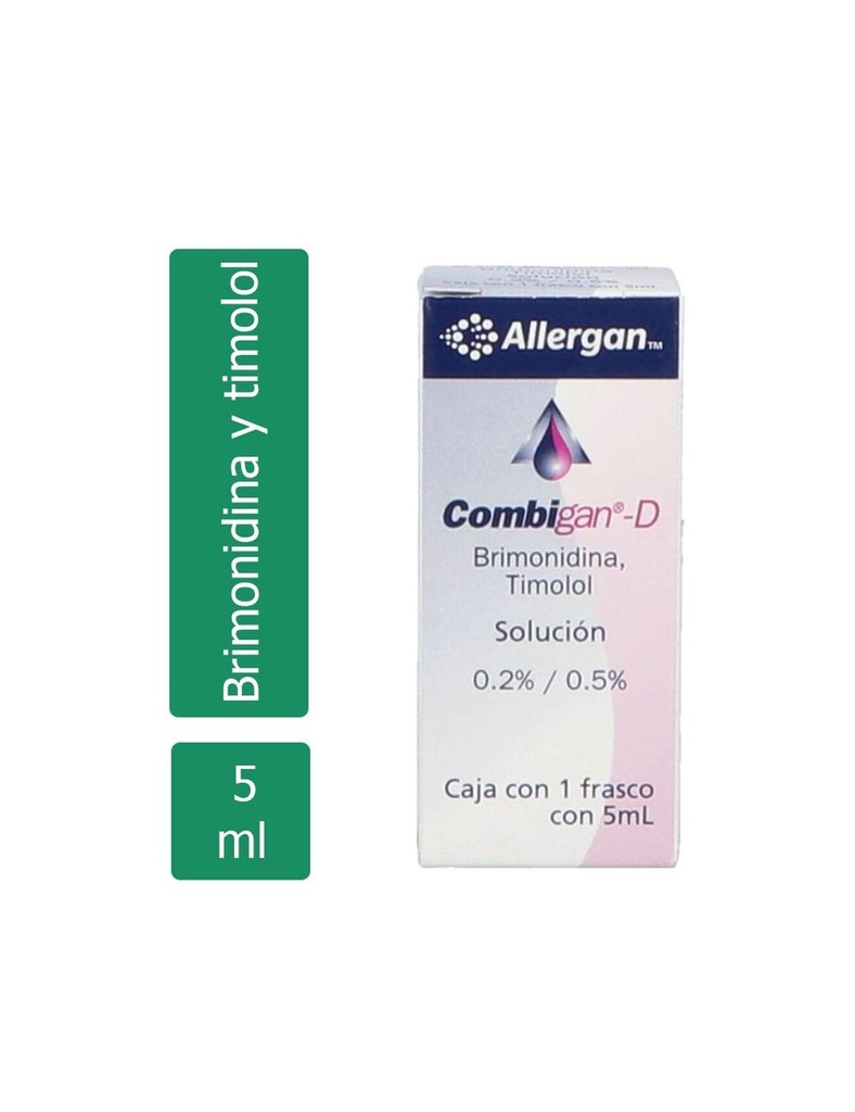 Combigan-D 0.2/0.5 Mg Solución 5 Ml 