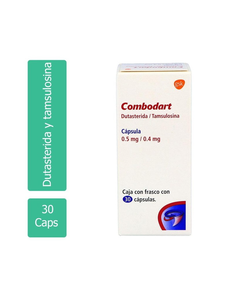 Combodart 0.5/0.4 Mg 30 Cápsulas 