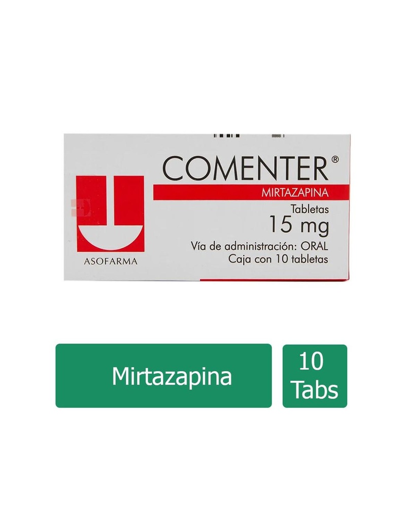 Comenter 15 Mg 10 Tabletas 