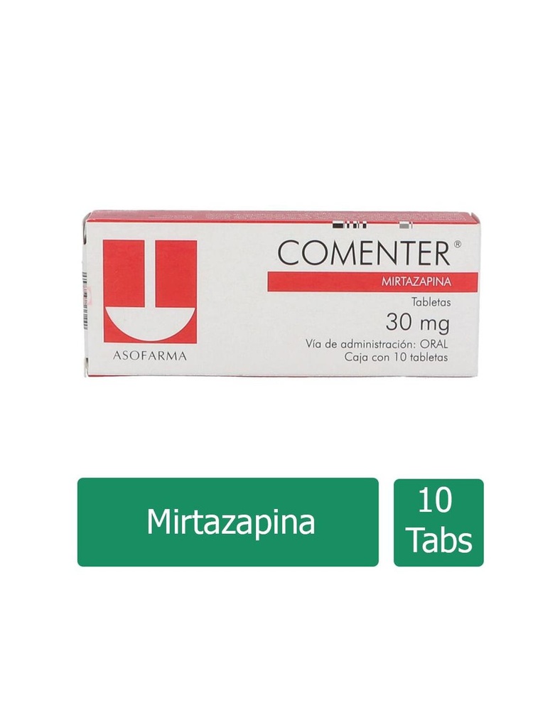Comenter 30 Mg 10 Comprimidos 