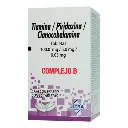 Tiamina/Piridoxina/Cianocobalamina 30 Tabletas Genérico Ultra Lab 