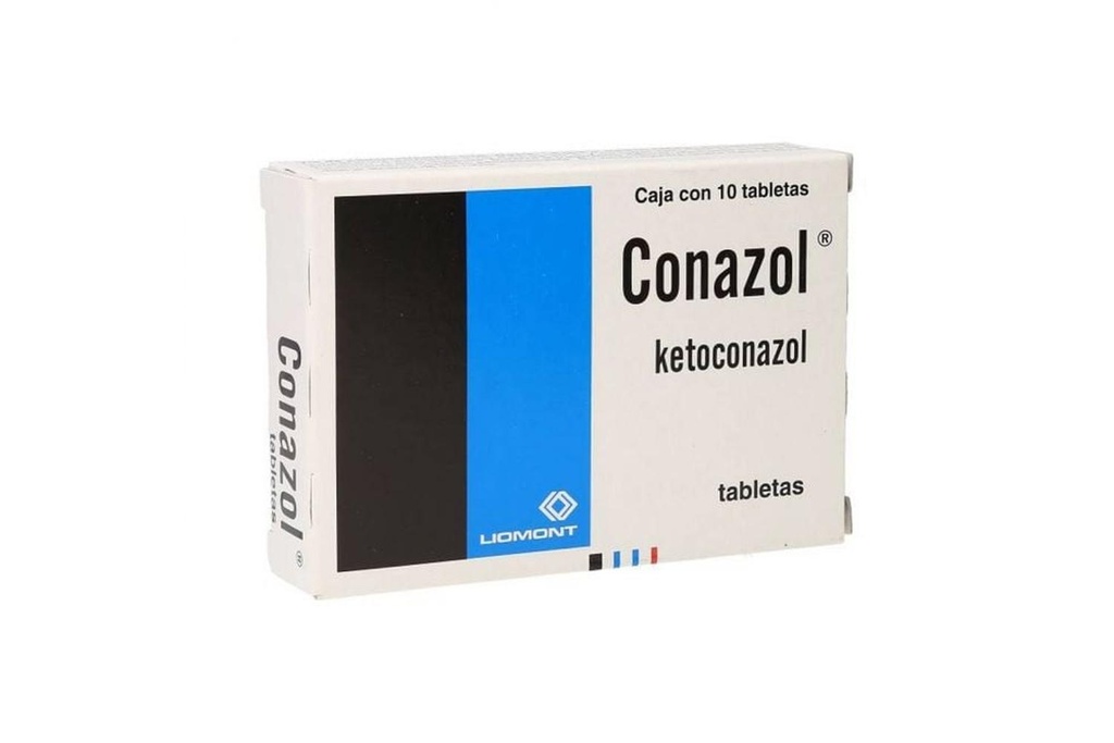 Conazol Ketoconazol 200 Mg 10 Tabletas 