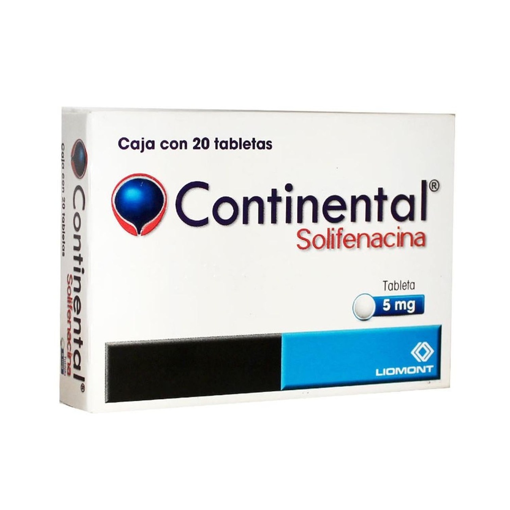 Continental 5 Mg 20 Tabletas 