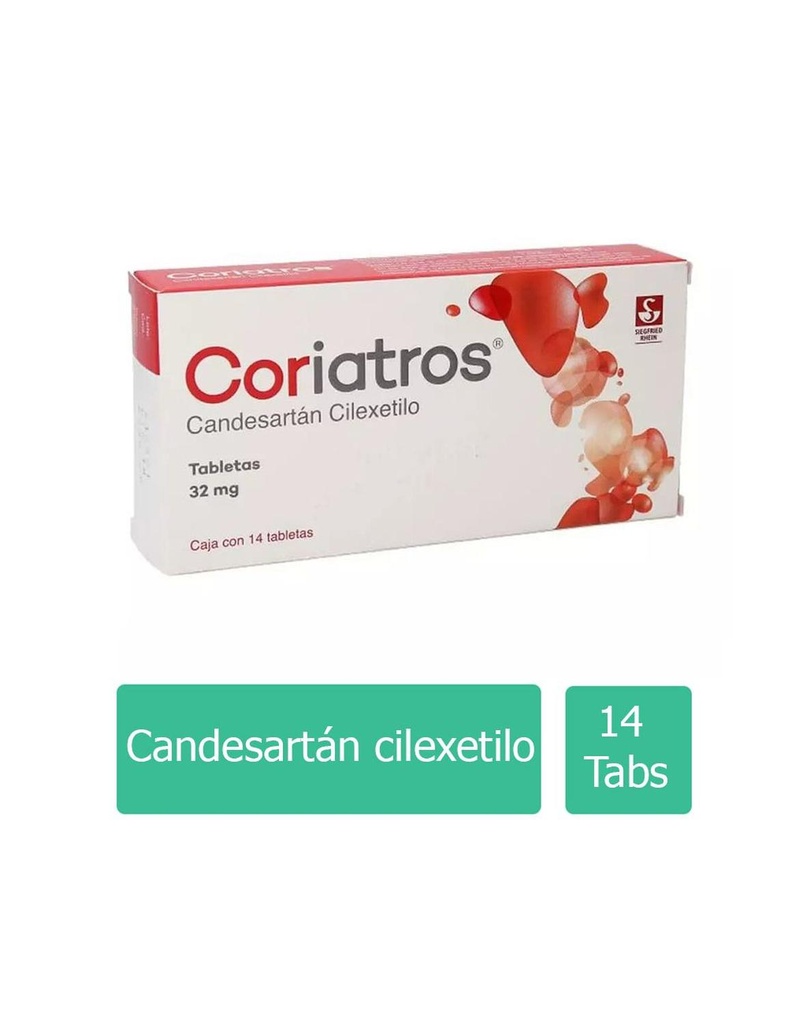 [7501300408181] Coriatros 32 Mg 14 Tabletas 