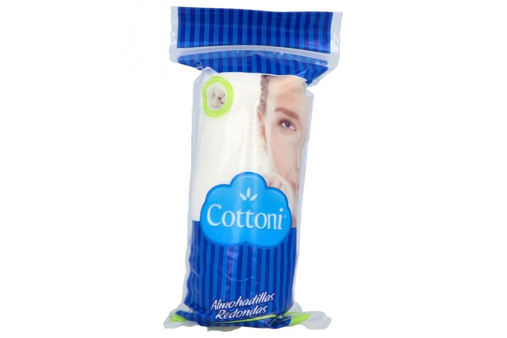 Almohadilla Algodón Cottoni Redondas 50 Piezas 