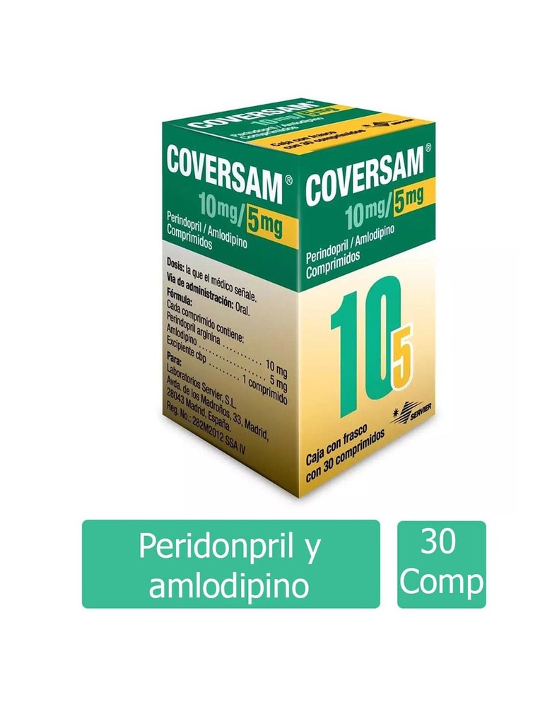 Coversam 10/5 Mg 30 Comprimidos 