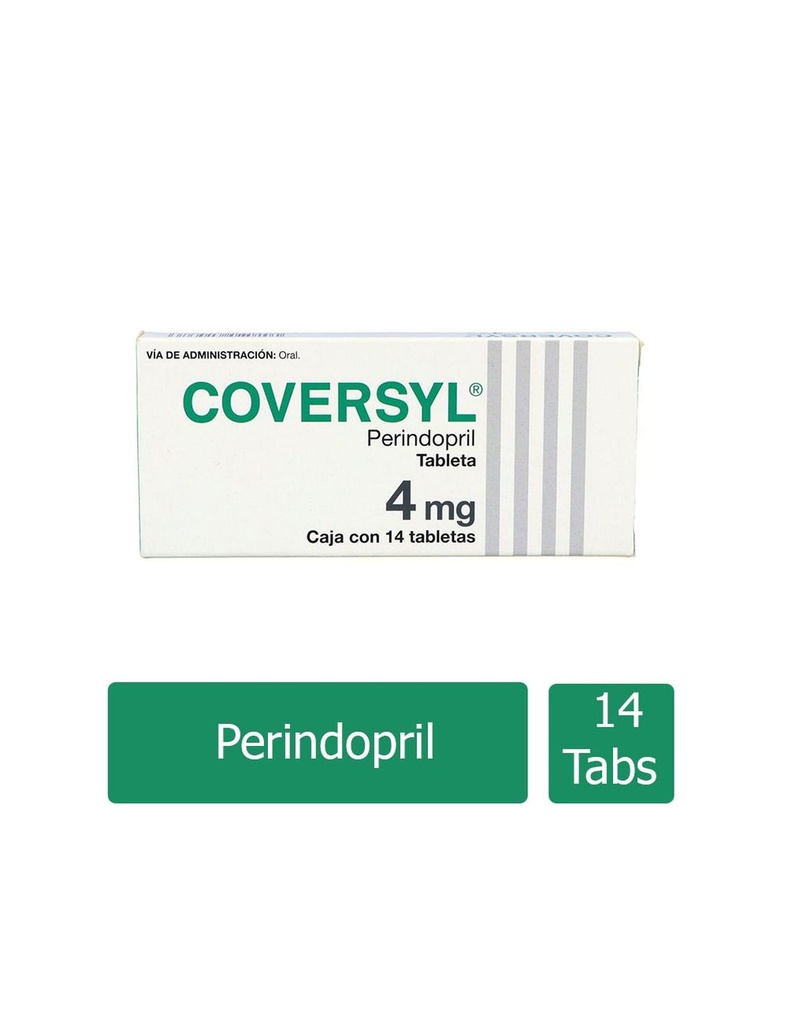 Coversyl 4 Mg 14 Tabletas 
