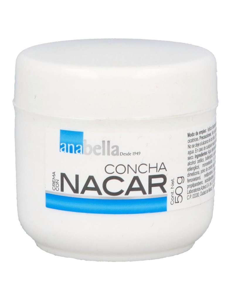 Crema Concha Nácar Anabella 50 G 