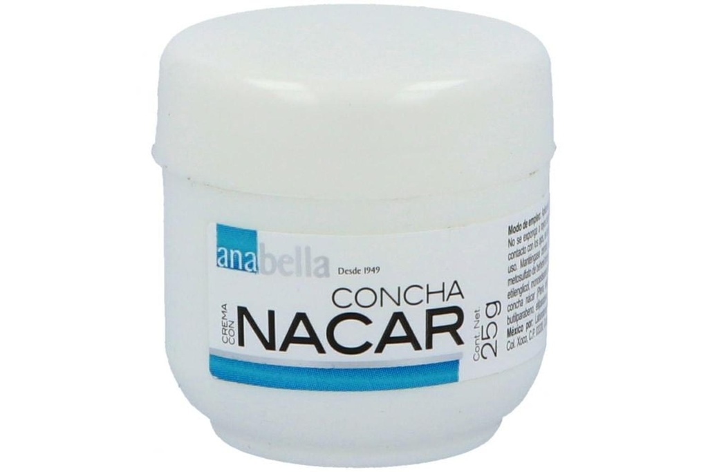 Crema Concha Nácar Anabella 25 G 