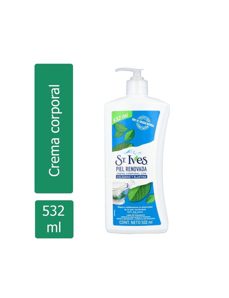 Crema St Ives Corporal Collagen-Elastin 532 Ml 