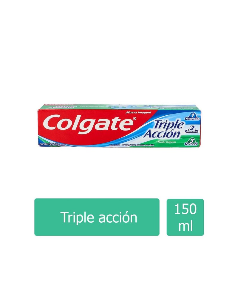 Pasta Dental Colgate Triple Acción 150 Ml 