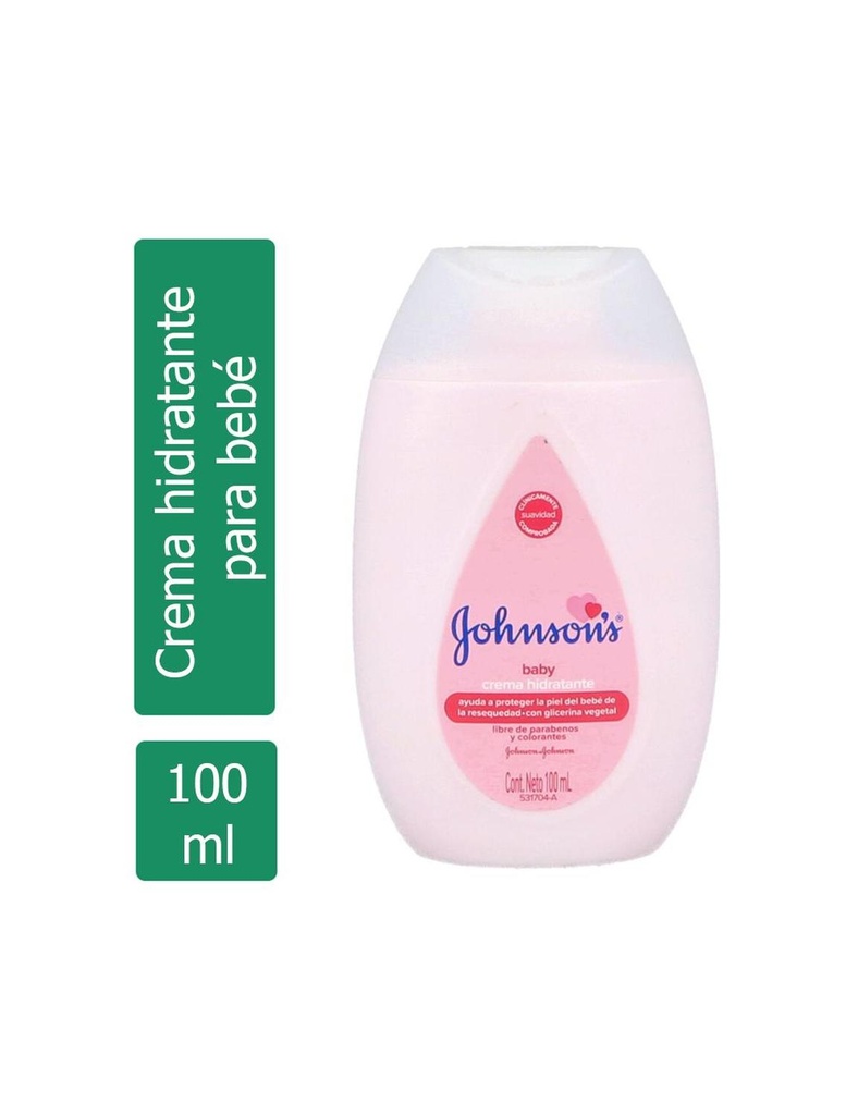 Crema Johnson's Baby Líquido 100 Ml 