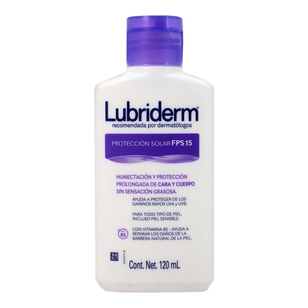 Crema Lubriderm UV FPS15 120 Ml 