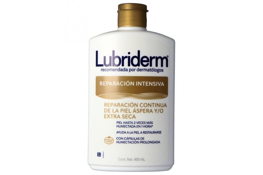 Crema Lubriderm Reparación Intensiva Sensible 400 Ml 