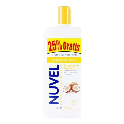 Crema Nuvel Coco 750 Ml + 25% 