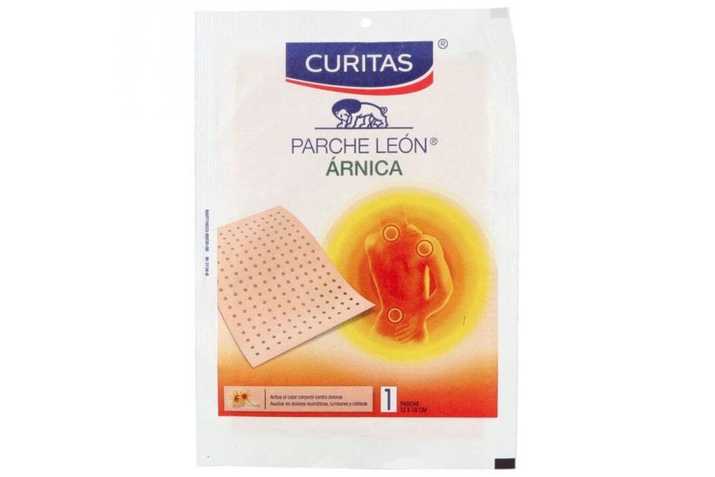 Parche Leon Curitas Árnica 1 Pieza 