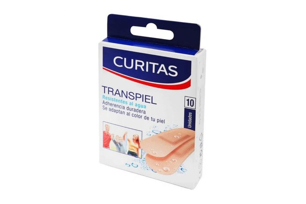 Curitas Transpiel 10 Unidades 
