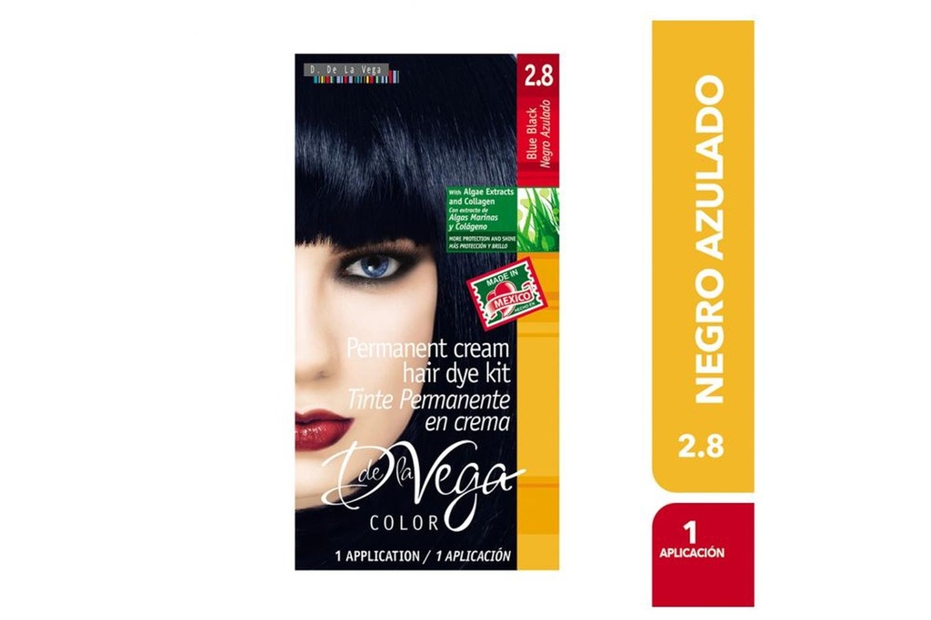 Tinte Crema D La Vega Negro Azulado 2.8 