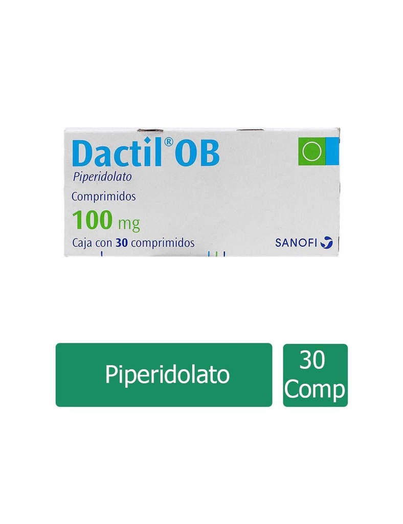 Dactil OB 100 Mg 30 Comprimidos 