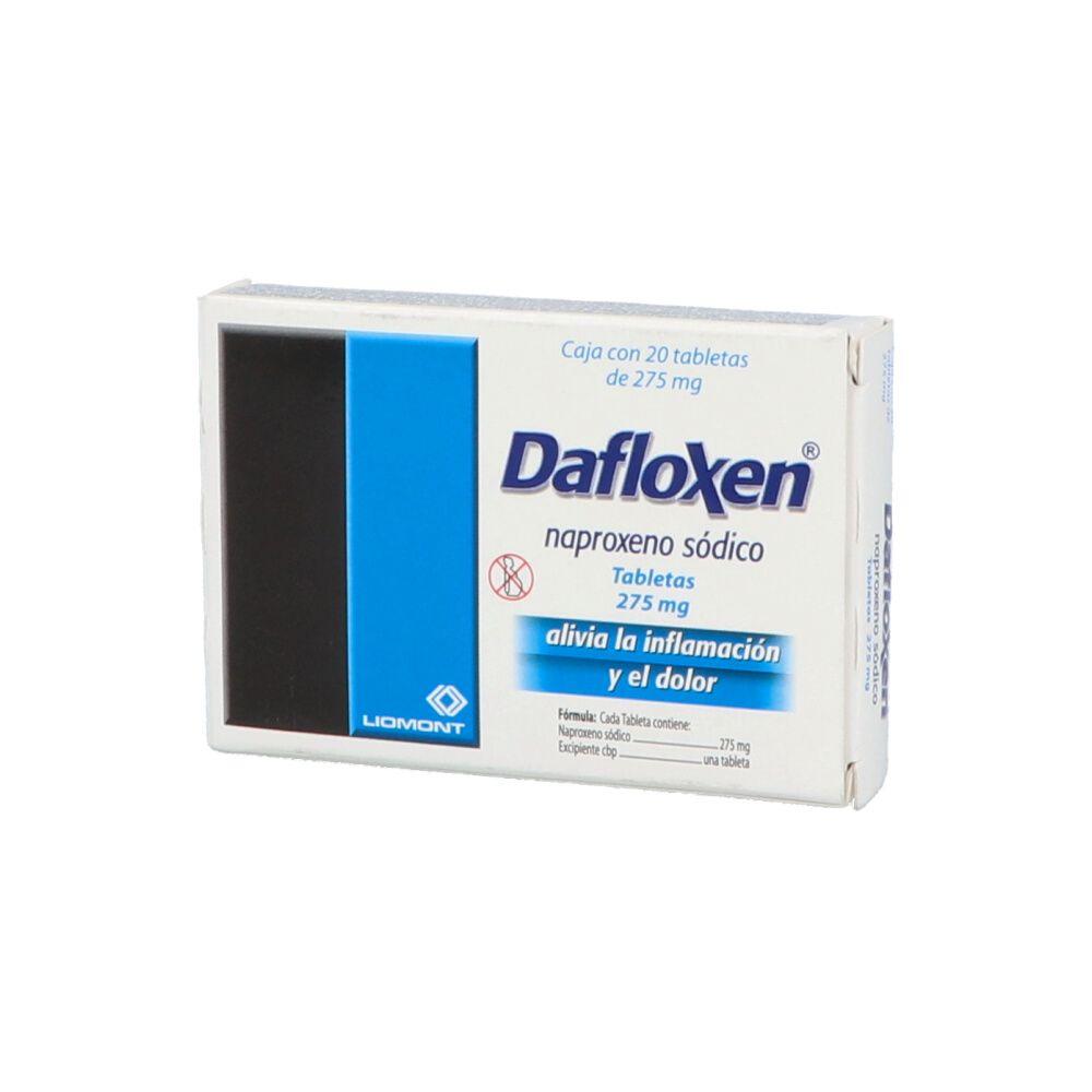 [7501299305966] Dafloxen 275 Mg 20 Tabletas 