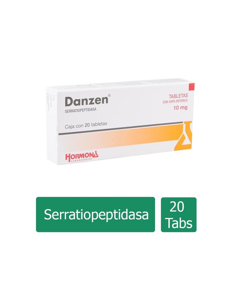 Danzen 10 Mg 20 Tabletas 