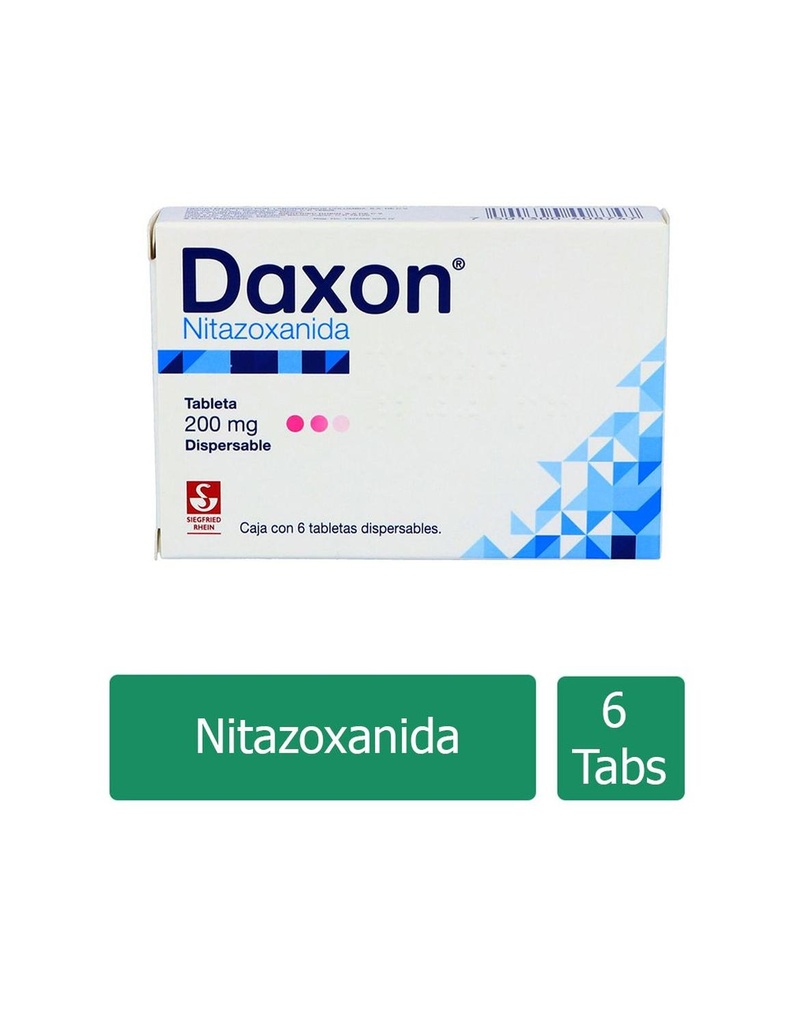 Daxon 200 Mg 6 Tabletas Dispersables 