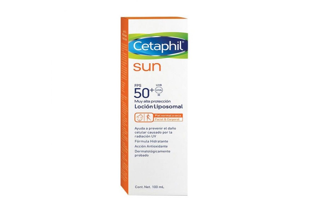 Cetaphil Sun Bloqueador Loción 50+ FPS 100 Ml 