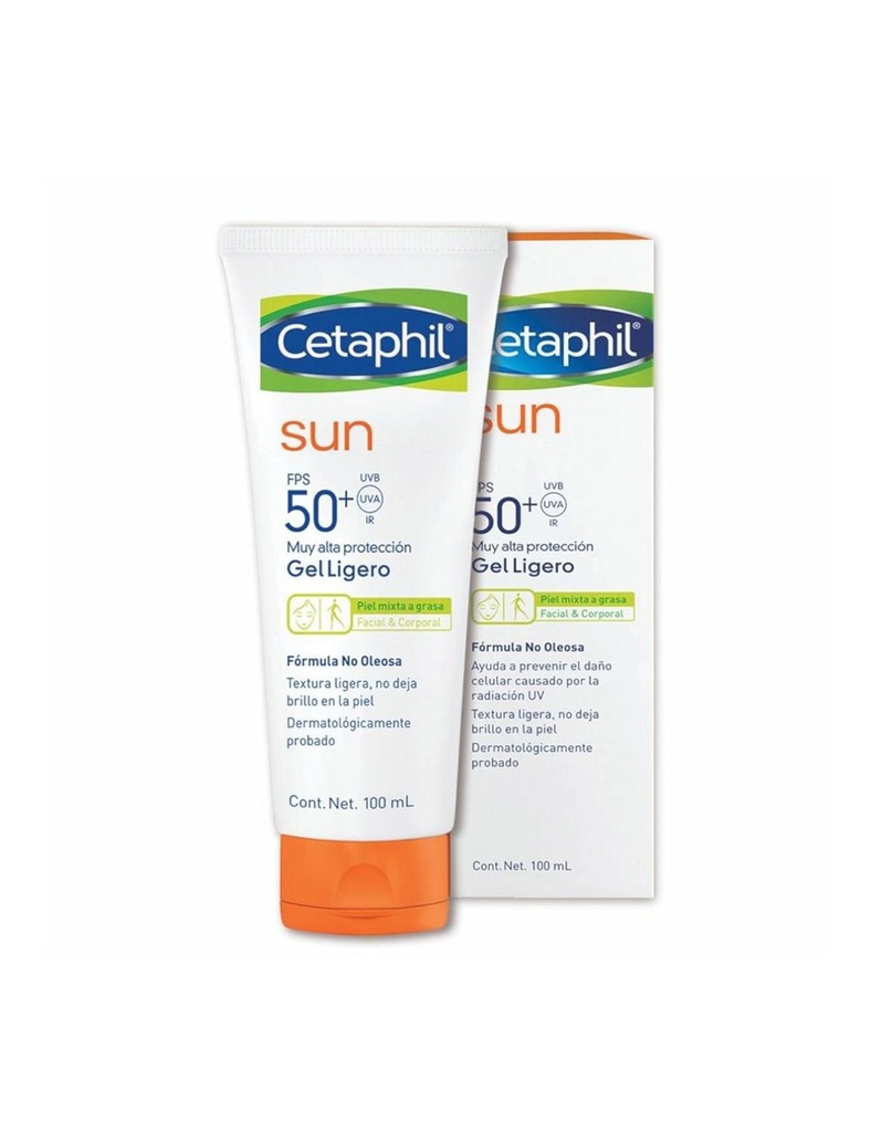 Cetaphil Sun Bloqueador Gel 50+ FPS 100 Ml 