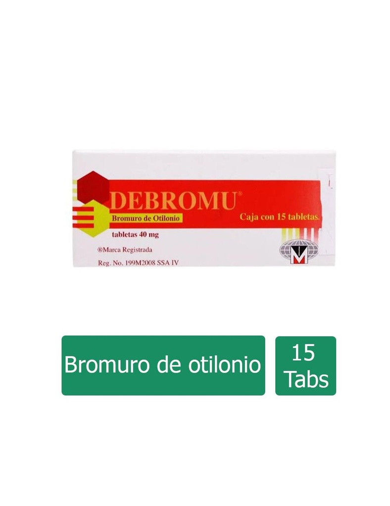 Debromu 40 Mg 15 Tabletas 