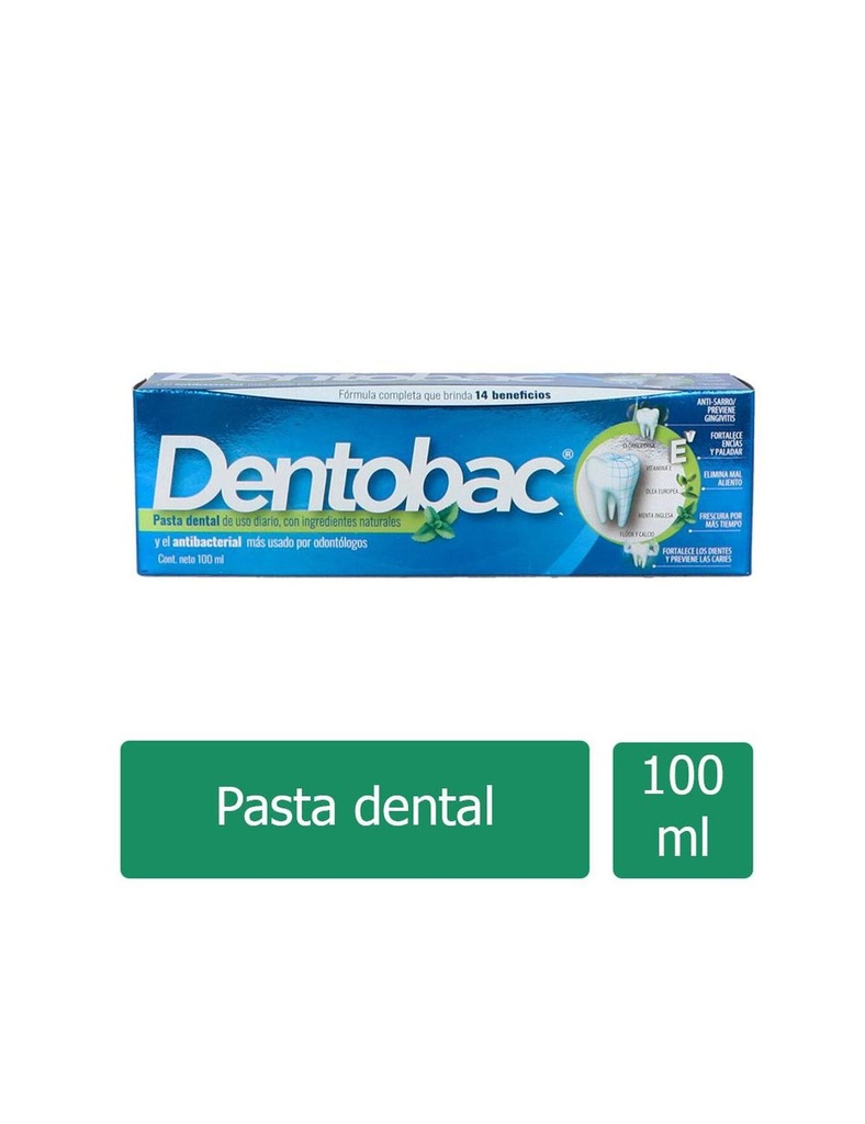 Dentobac Crema Dental 100 Ml 