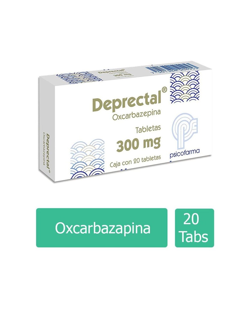 Deprectal 300 Mg 20 Tabletas 