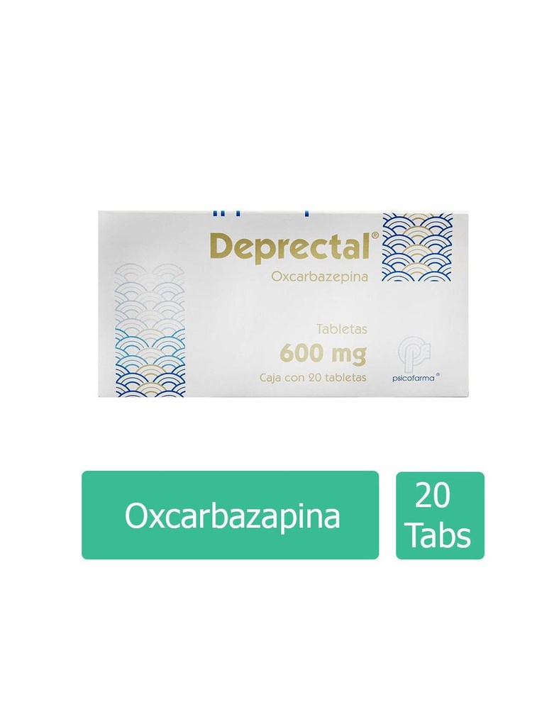 Deprectal 600 Mg 20 Tabletas 