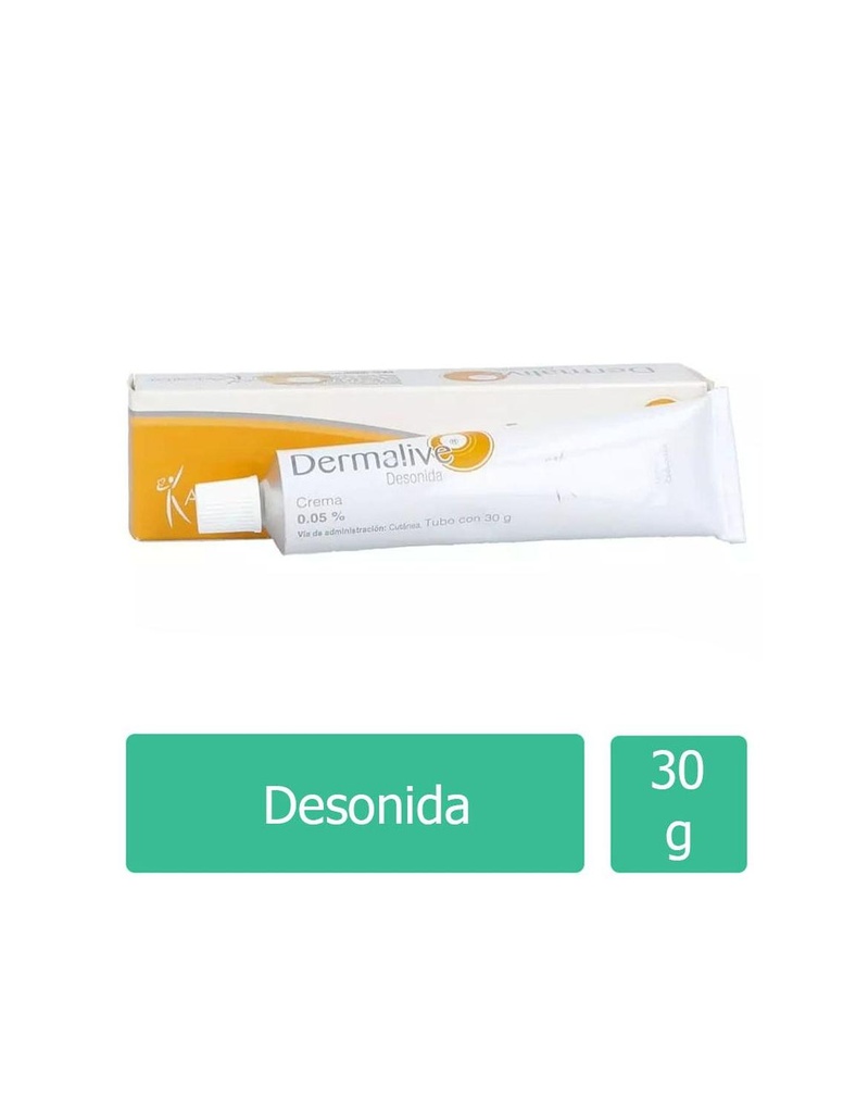 Dermalive 0.05% Tubo Crema 30 G 