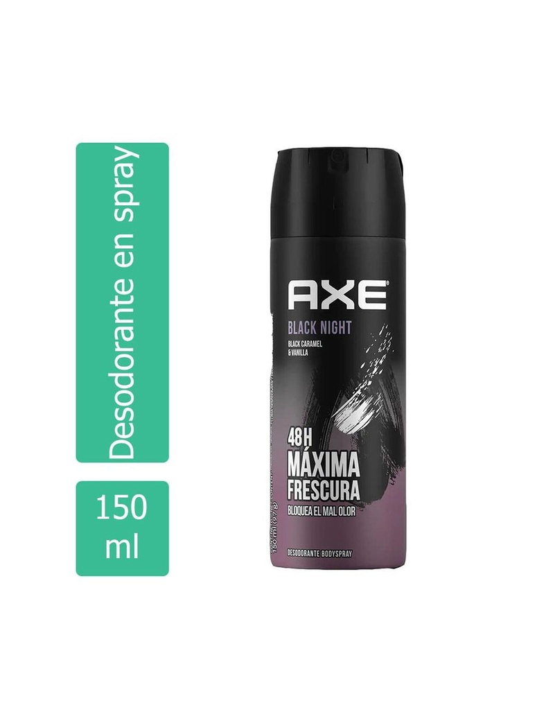 Desodorante Axe Men Black Night Spray 150 Ml 