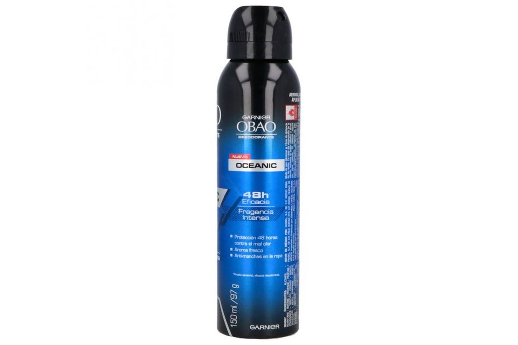 Desodorante Garnier Obao Men Oceanic Aerosol 150 Ml 