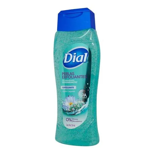 Jabón Líquido Dial Botella Wash Exfoliante 354 Ml 