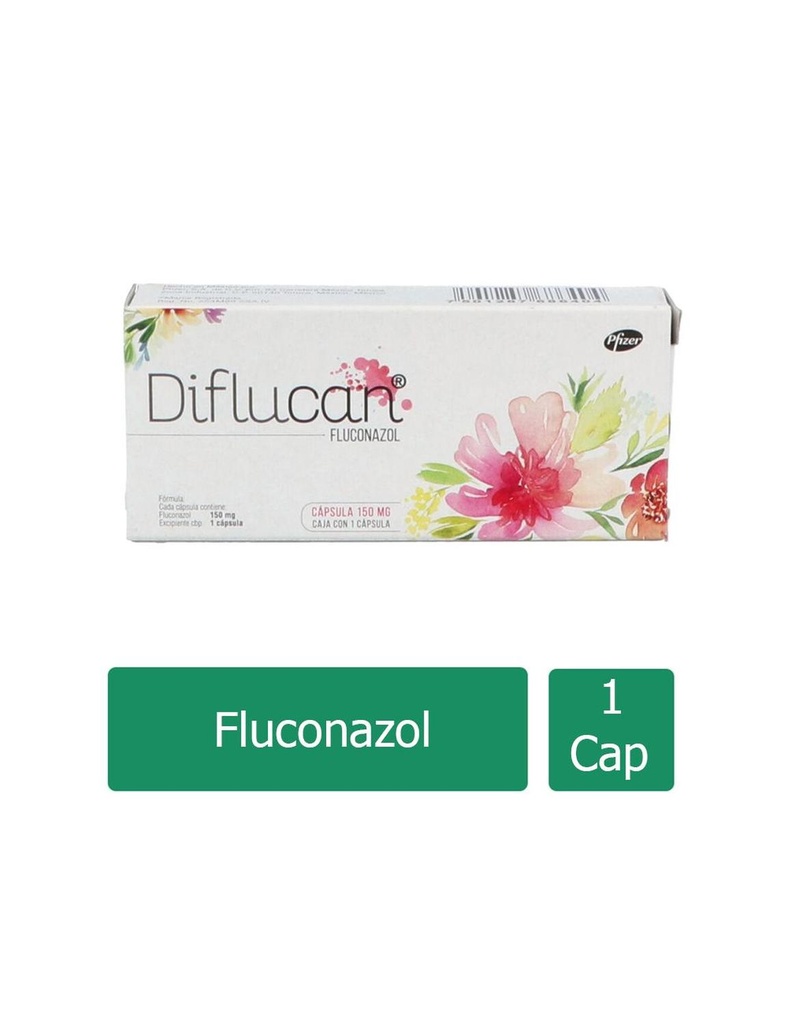 Diflucan 150 Mg 1 Cápsula 