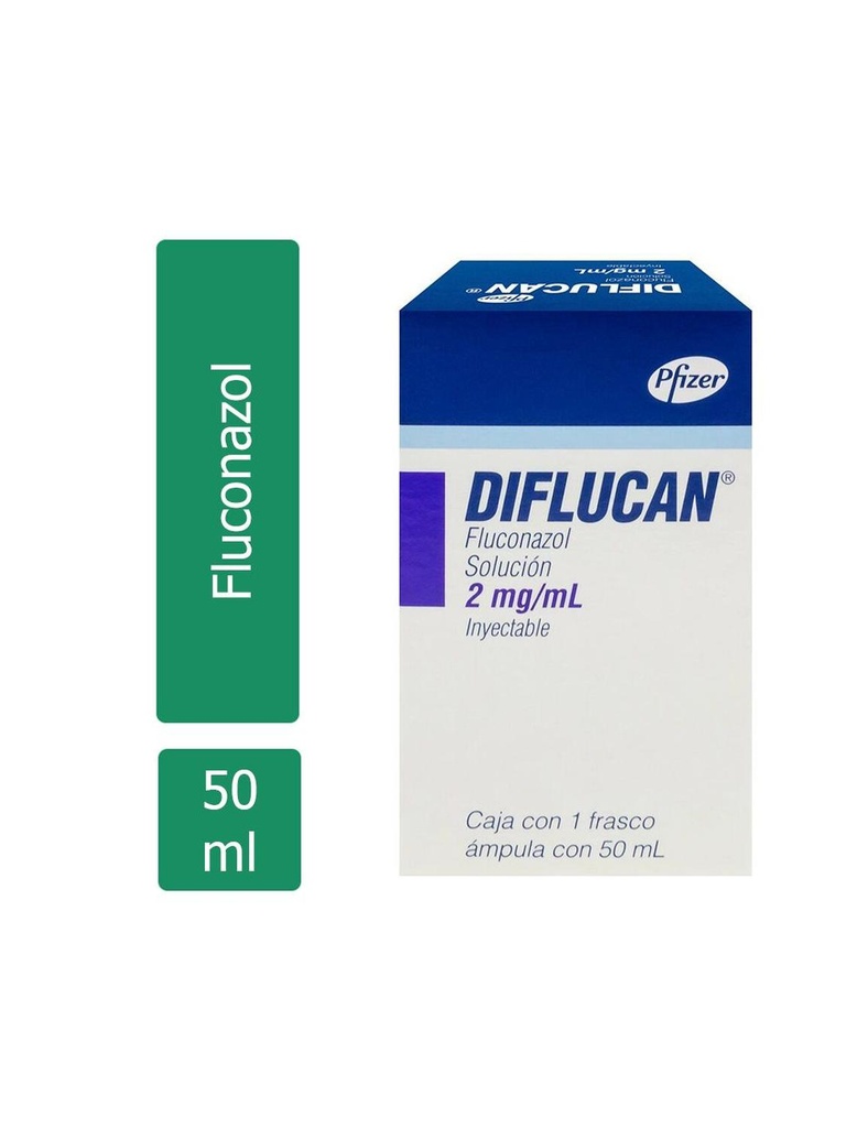 Diflucan 200 Mg Frasco Ámpula 50 Ml 