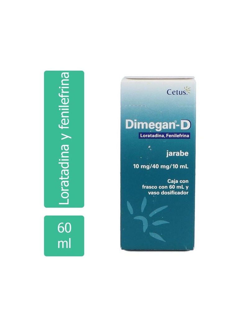 Dimegan D 1/4 Mg Jarabe con Vaso 60 Ml 